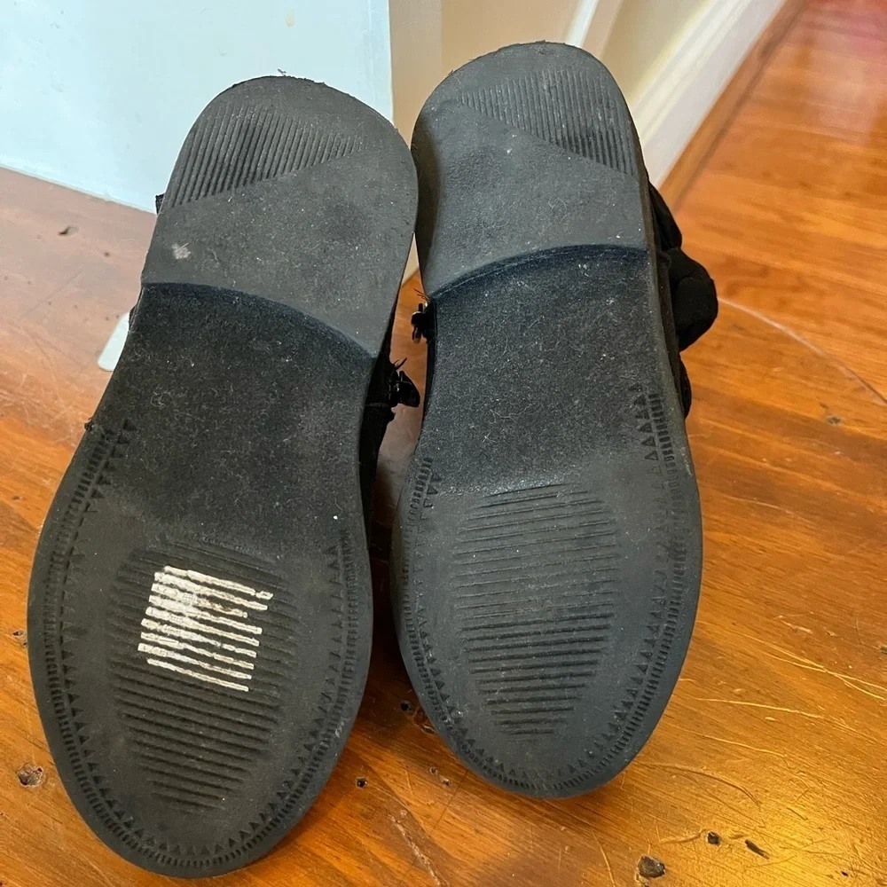 Gymboree size 10 black boots